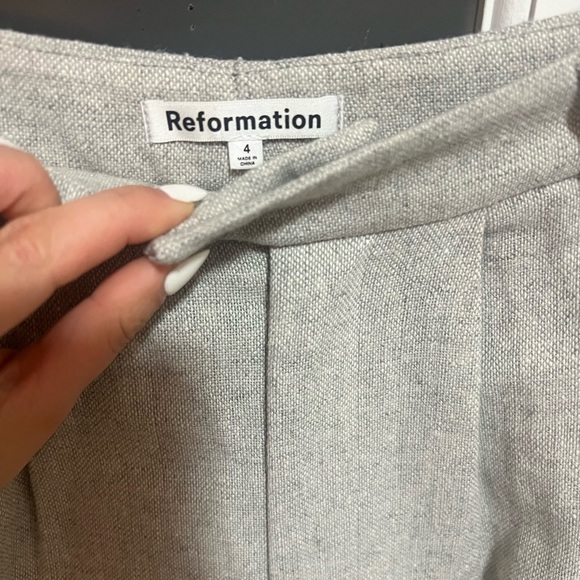 Reformation wide-leg linen trousers - Picture 8 of 10